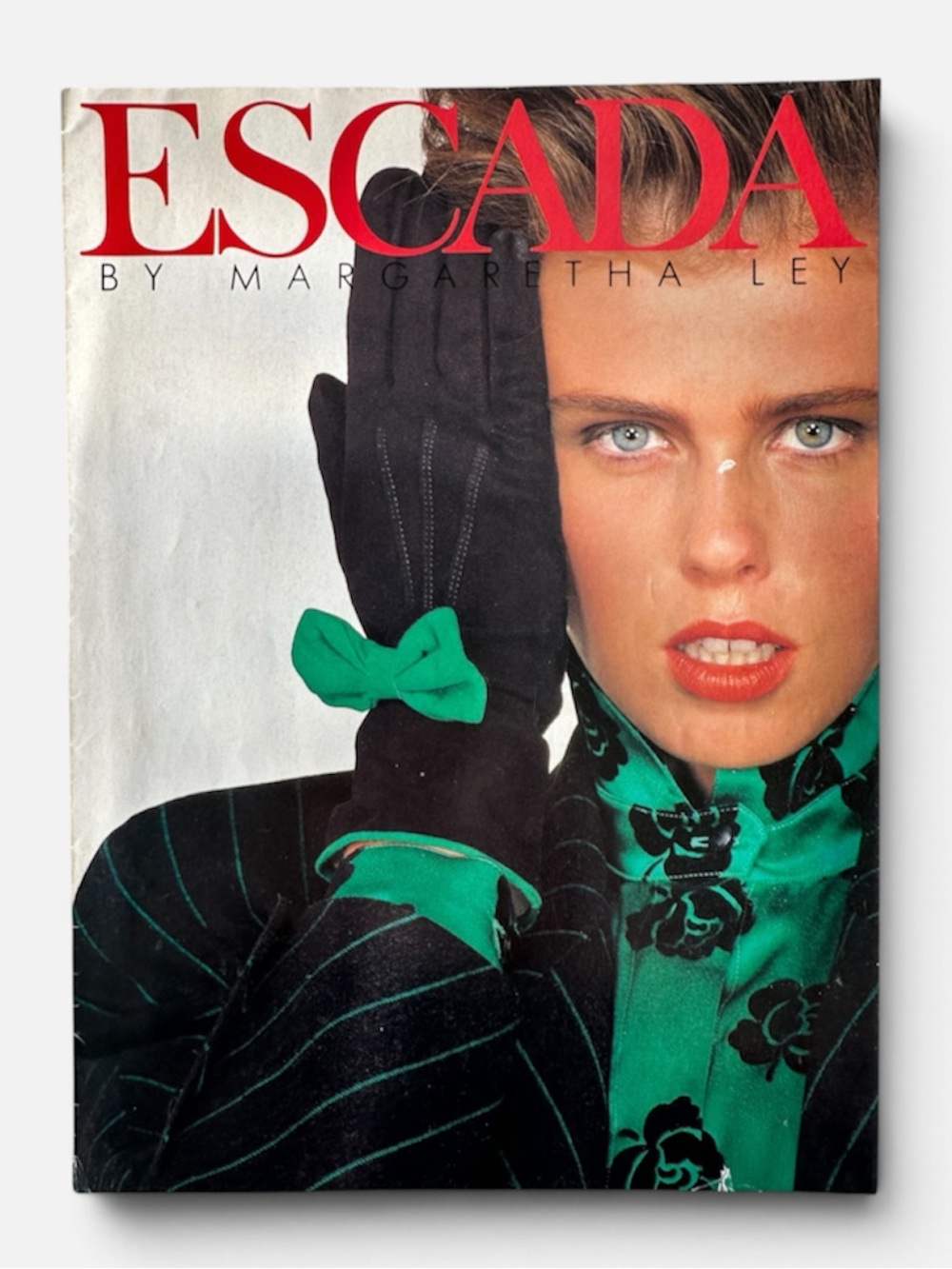 Vintage late 80’s Power Suit Dressing ESCADA showroom magazine brochure